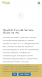 Mobile Screenshot of getraenke-therme.de